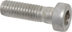 Value Collection - M6x1.00 Metric Coarse Hex Socket Drive, Low Socket Cap Screw - Grade 18-8 & Austenitic A2 Stainless Steel, Uncoated, Partially Threaded, 20mm Length Under Head - Americas Industrial Supply