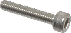 Value Collection - M3x0.50 Metric Coarse Hex Socket Drive, Socket Cap Screw - Grade 316 & Austenitic A4 Stainless Steel, Uncoated, Fully Threaded, 16mm Length Under Head - Americas Industrial Supply