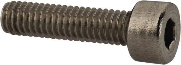 Value Collection - M4x0.70 Metric Coarse Hex Socket Drive, Socket Cap Screw - Grade 316 & Austenitic A4 Stainless Steel, Uncoated, Fully Threaded, 16mm Length Under Head - Americas Industrial Supply