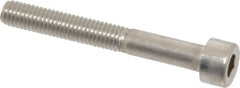 Value Collection - M5x0.80 Metric Coarse Hex Socket Drive, Socket Cap Screw - Grade 316 & Austenitic A4 Stainless Steel, Uncoated, Partially Threaded, 40mm Length Under Head - Americas Industrial Supply