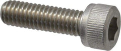 Value Collection - M10x1.50 Metric Coarse Hex Socket Drive, Socket Cap Screw - Grade 316 & Austenitic A4 Stainless Steel, Uncoated, Fully Threaded, 30mm Length Under Head - Americas Industrial Supply
