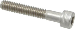 Value Collection - M6x1.00 Metric Coarse Hex Socket Drive, Socket Cap Screw - Grade 316 & Austenitic A4 Stainless Steel, Uncoated, Partially Threaded, 35mm Length Under Head - Americas Industrial Supply
