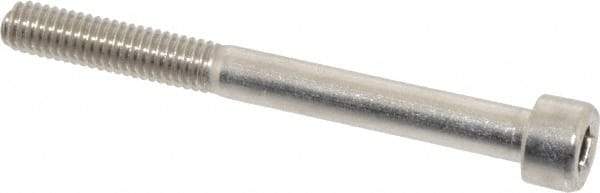 Value Collection - M6x1.00 Metric Coarse Hex Socket Drive, Socket Cap Screw - Grade 316 & Austenitic A4 Stainless Steel, Uncoated, Partially Threaded, 60mm Length Under Head - Americas Industrial Supply
