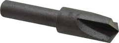 Keo - 3/8" Head Diam, 1/4" Shank Diam, 3 Flute 120° High Speed Steel Countersink - Bright Finish, 1-3/4" OAL, Single End, Straight Shank, Right Hand Cut - Americas Industrial Supply