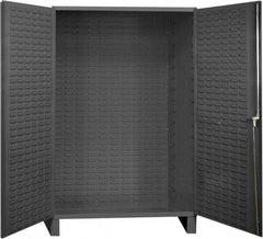 Durham - Locking Storage Cabinet - Steel, 48" Wide x 26" Deep x 78" High, Gray - Americas Industrial Supply