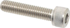 Value Collection - M8x1.25 Metric Coarse Hex Socket Drive, Socket Cap Screw - Grade 316 & Austenitic A4 Stainless Steel, Uncoated, Partially Threaded, 35mm Length Under Head - Americas Industrial Supply