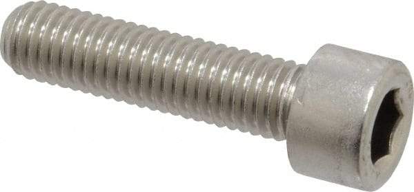 Value Collection - M10x1.50 Metric Coarse Hex Socket Drive, Socket Cap Screw - Grade 316 & Austenitic A4 Stainless Steel, Uncoated, Partially Threaded, 40mm Length Under Head - Americas Industrial Supply