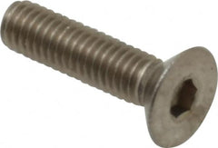 Value Collection - M3x0.50 Metric Coarse Hex Socket Drive, 90° Flat Screw - Grade 316 & Austenitic A4 Stainless Steel, Fully Threaded, 12mm OAL - Americas Industrial Supply