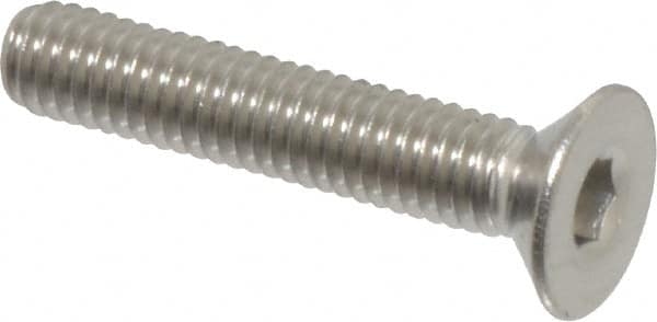 Value Collection - M3x0.50 Metric Coarse Hex Socket Drive, 90° Flat Screw - Grade 316 & Austenitic A4 Stainless Steel, Partially Threaded, 16mm OAL - Americas Industrial Supply
