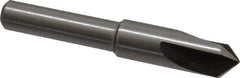 Interstate - 5/16" Head Diam, 1/4" Shank Diam, 3 Flute 90° High Speed Steel Countersink - Bright Finish, 2" OAL, Single End, Straight Shank, Right Hand Cut - Americas Industrial Supply