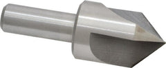 Interstate - 1" Head Diam, 1/2" Shank Diam, 3 Flute 90° High Speed Steel Countersink - Americas Industrial Supply