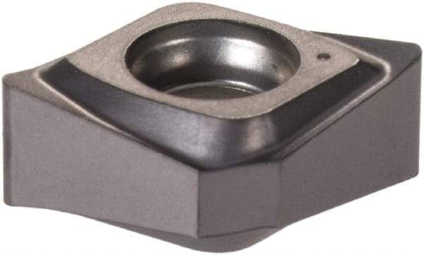 Iscar - CNHT070305 Grade IC908 Carbide Milling Insert - TiAlN Finish, 0.1417" Thick, 7mm Inscribed Circle, 0.5mm Corner Radius - Americas Industrial Supply