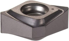 Iscar - CNHT070305 Grade IC908 Carbide Milling Insert - TiAlN Finish, 0.1417" Thick, 7mm Inscribed Circle, 0.5mm Corner Radius - Americas Industrial Supply