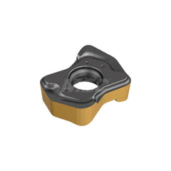 FFX4 XNMU IC808 Carbide Milling Insert TiAlN/AlTiN/TiN Finish, 9.58mm Long x 9.05mm Thick x 7.16mm Wide