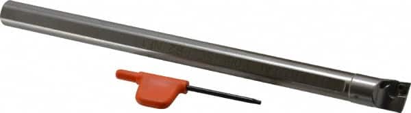Kennametal - 0.6" Min Bore Diam, 7.928" OAL, 1/2" Shank Diam, L-SCLP Indexable Boring Bar - 0.93" Max Bore Depth, CP.. Insert, Screw Holding Method - Americas Industrial Supply