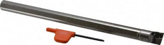 Kennametal - 0.6" Min Bore Diam, 7.928" OAL, 1/2" Shank Diam, L-SCLP Indexable Boring Bar - 0.93" Max Bore Depth, CP.. Insert, Screw Holding Method - Americas Industrial Supply