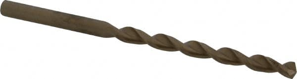 Cleveland - #11 135° Cobalt Jobber Drill - Oxide/Gold Finish, Right Hand Cut, Parabolic Flute, Straight Shank, 3-1/2" OAL, Split Point - Americas Industrial Supply