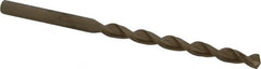 Cleveland - #11 135° Cobalt Jobber Drill - Oxide/Gold Finish, Right Hand Cut, Parabolic Flute, Straight Shank, 3-1/2" OAL, Split Point - Americas Industrial Supply