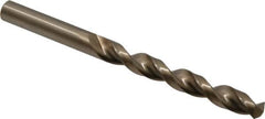 Cleveland - 11mm 135° Cobalt Jobber Drill - Oxide/Gold Finish, Right Hand Cut, Parabolic Flute, Straight Shank, 5.591" OAL, Split Point - Americas Industrial Supply