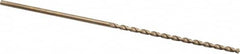Cleveland - #35 135° Parabolic Flute Cobalt Taper Length Drill Bit - Americas Industrial Supply