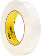 3M - 1" Wide x 60 Yd Long White Paper Masking Tape - Series 256, 6.7 mil Thick, 20 In/Lb Tensile Strength - Americas Industrial Supply