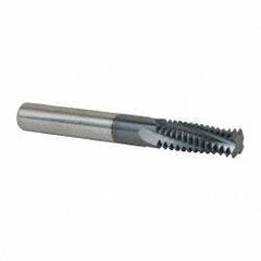 Scientific Cutting Tools - M20x2.50 Metric Coarse, 0.47" Cutting Diam, 4 Flute, Solid Carbide Helical Flute Thread Mill - Internal Thread, 1.318" LOC, 3.93" OAL - Americas Industrial Supply