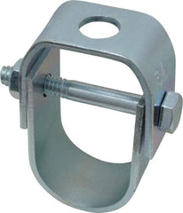 Empire - 3/4" Pipe, 3/8" Rod, Carbon Steel Adjustable Clevis Hanger - Electro Galvanized - Americas Industrial Supply