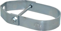 Empire - 3" Pipe, 1/2" Rod, Carbon Steel Adjustable Clevis Hanger - Electro Galvanized - Americas Industrial Supply