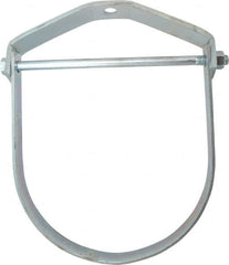 Empire - 12" Pipe, 7/8" Rod, Carbon Steel Adjustable Clevis Hanger - Electro Galvanized - Americas Industrial Supply