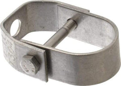 Empire - 1" Pipe, 3/8" Rod, Grade 304 Stainless Steel Adjustable Clevis Hanger - Americas Industrial Supply