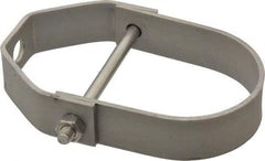 Empire - 2" Pipe, 3/8" Rod, Grade 304 Stainless Steel Adjustable Clevis Hanger - Americas Industrial Supply