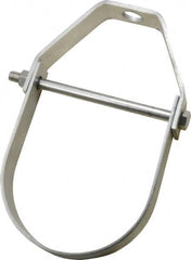 Empire - 4" Pipe, 5/8" Rod, Grade 304 Stainless Steel Adjustable Clevis Hanger - Americas Industrial Supply