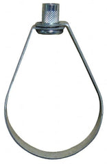 Empire - 2-1/2" Pipe, 1/2" Rod, Carbon Steel Emlok Swivel Ring Hanger - Pre-Galvanized, 600 Lb Capacity - Americas Industrial Supply