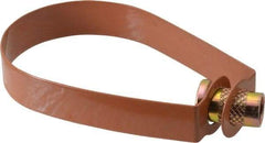 Empire - 2" Pipe, 3/8" Rod, Carbon Steel Emlok Swivel Ring Hanger - Copper Plated, 600 Lb Capacity - Americas Industrial Supply