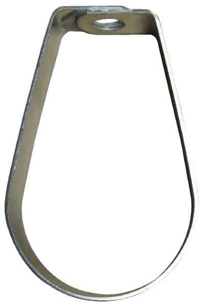 Empire - 1-1/4" Pipe, 3/8" Rod, Grade 304 Stainless Steel Adjustable Band Hanger - Americas Industrial Supply