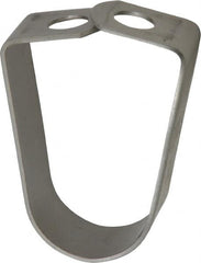 Empire - 3/4" Pipe, 3/8" Rod, Grade 304 Stainless Steel Adjustable Band Hanger - Americas Industrial Supply