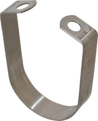 Empire - 2" Pipe, 3/8" Rod, Grade 304 Stainless Steel Adjustable Band Hanger - Americas Industrial Supply