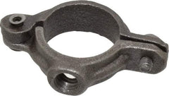 Empire - 3/4" Pipe, 3/8" Rod, Malleable Iron Split Ring Hanger - Black, 180 Lb Capacity - Americas Industrial Supply