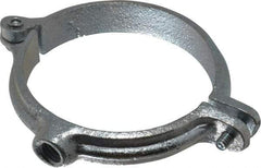 Empire - 3" Pipe, 1/2" Rod, Malleable Iron Split Ring Hanger - Electro Galvanized, 300 Lb Capacity - Americas Industrial Supply