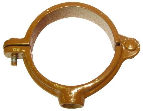 Empire - 2" Pipe, 3/8" Rod, Malleable Iron Split Ring Hanger - Epoxy Coated - Americas Industrial Supply