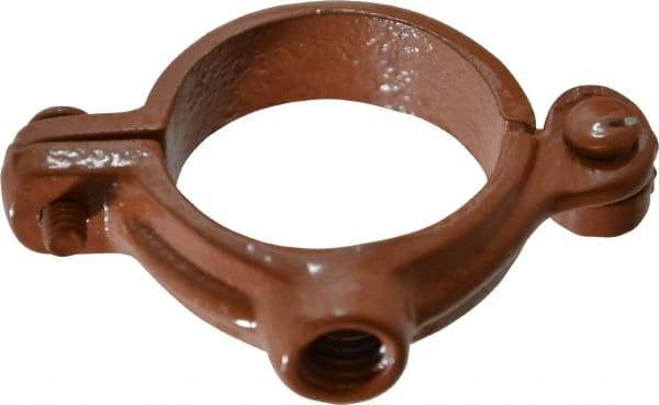 Empire - 1-1/4" Pipe, 3/8" Rod, Malleable Iron Split Ring Hanger - Epoxy Coated - Americas Industrial Supply