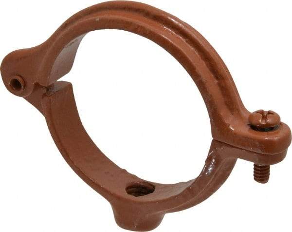 Empire - 2-1/2" Pipe, 1/2" Rod, Malleable Iron Split Ring Hanger - Epoxy Coated - Americas Industrial Supply