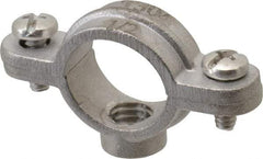 Empire - 1/2" Pipe, 3/8" Rod, Grade 304 Stainless Steel Split Ring Hanger - Americas Industrial Supply