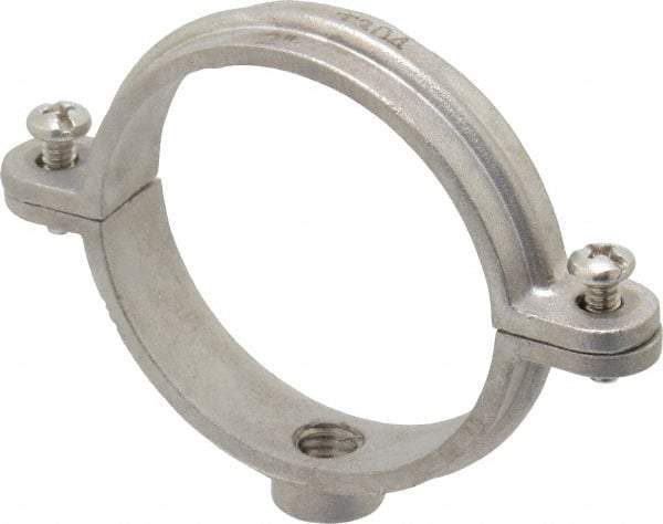 Empire - 2" Pipe, 3/8" Rod, Grade 304 Stainless Steel Split Ring Hanger - Americas Industrial Supply