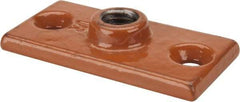 Empire - 1/2" Rod Ceiling Flange - Malleable Iron - Americas Industrial Supply