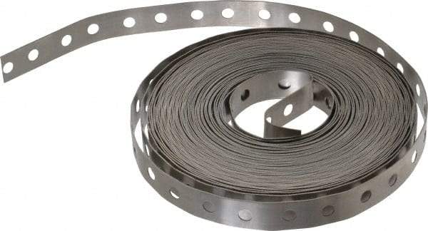 Empire - 50' x 3/4" 304 Stainless Steel Hanger Strapping - 22 Gauge - Americas Industrial Supply