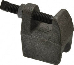 Empire - 3/4" Max Flange Thickness, 5/8" Rod Top Beam Clamp - 550 Lb Capacity, Ductile Iron - Americas Industrial Supply