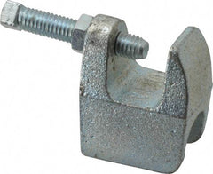 Empire - 3/4" Max Flange Thickness, 5/8" Rod Top Beam Clamp - 550 Lb Capacity, Ductile Iron - Americas Industrial Supply