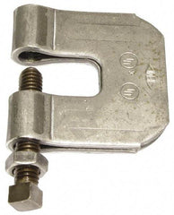 Empire - 3/4" Max Flange Thickness, 3/4" Rod C-Clamp with Locknut - 630 Lb Capacity, Carbon Steel - Americas Industrial Supply