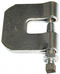 Empire - 3/4" Max Flange Thickness, 3/4" Rod C-Clamp with Locknut - 630 Lb Capacity, Carbon Steel - Americas Industrial Supply